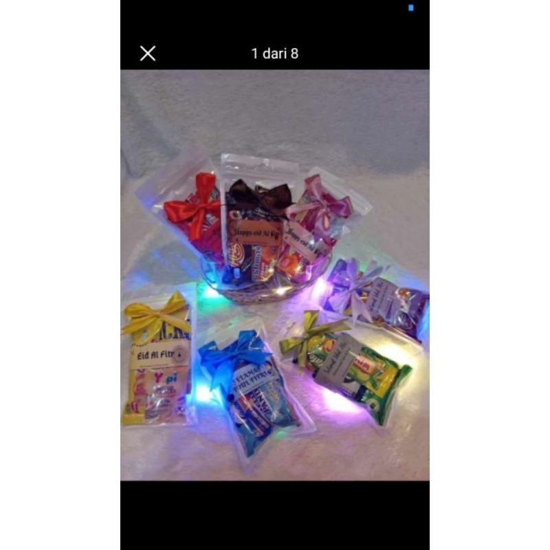 

Mini hampers lebaran // hampers lebaran // hampers anak // hampers Snack