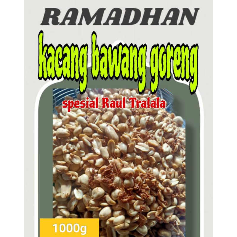 

spesial Ramadhan kacang bawang goreng super renyah