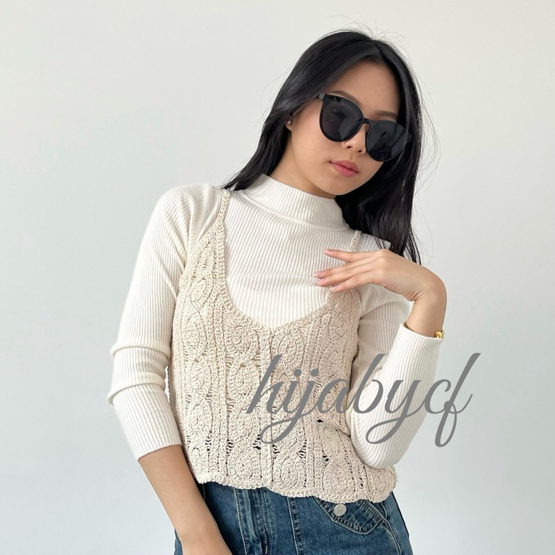 SUNDAY CROCHET VEST // VEST RAJUT
