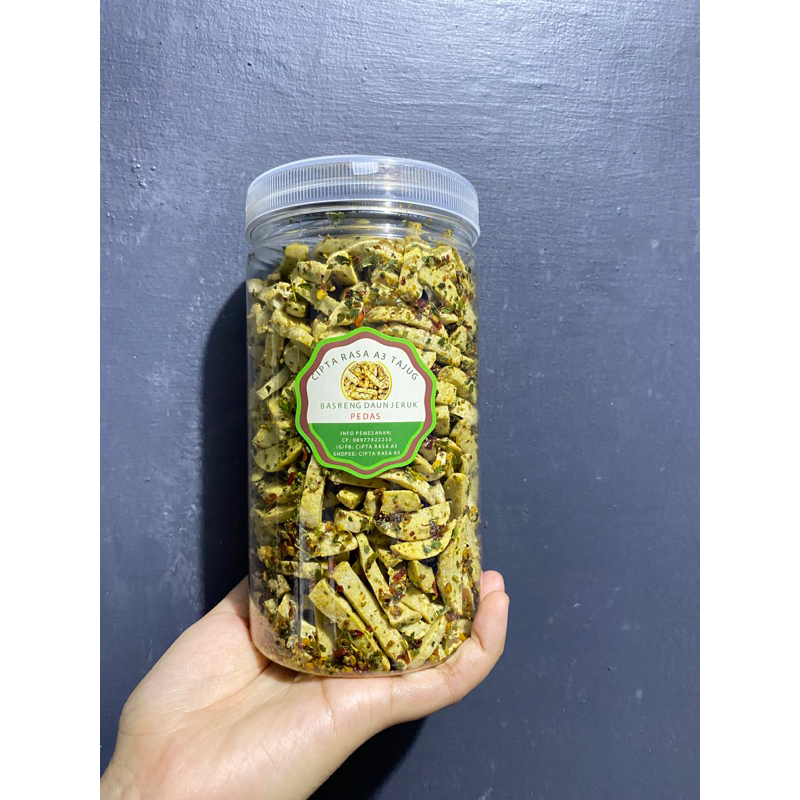 

Basreng daun jeruk + Toples by Cipta Rasa A3 Tajug