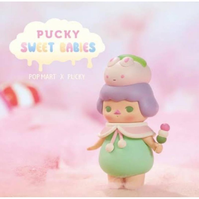 POP MART Pucky Sweet Babies Mochi Baby Open Box Confirm Figure