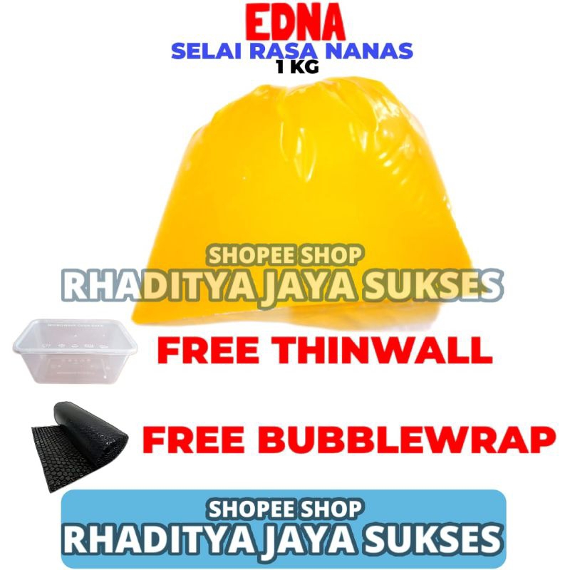 

Selai Rasa Nanas 1kg Edna Premium Repacked