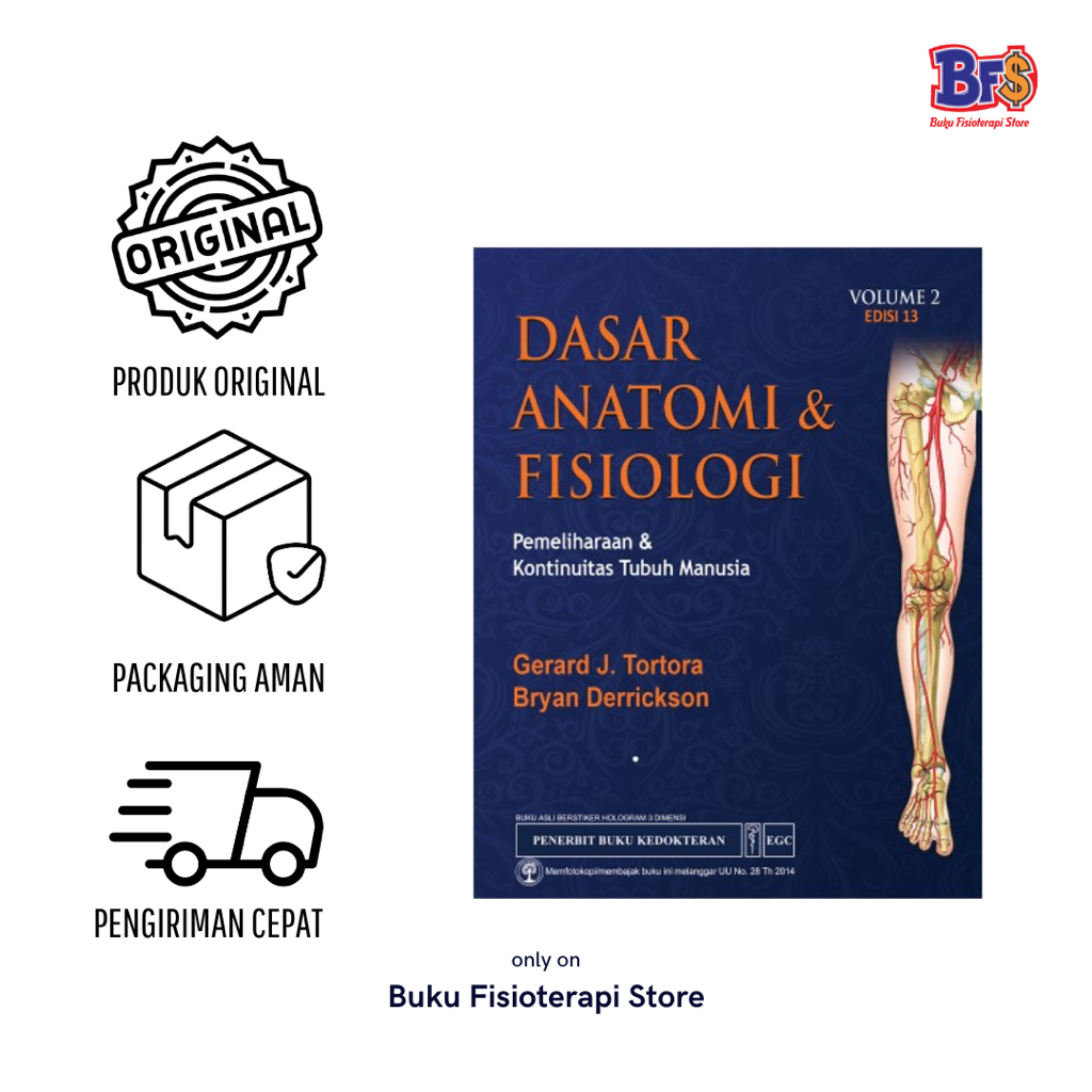 Buku Dasar Anatomi & Fisiologi Vol. 2 Edisi 13 Tortora