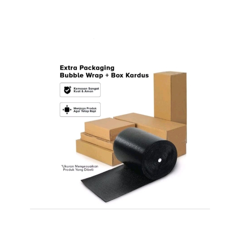 

EXTRA PACKING BUBBLE WRAP DAN KARDUS