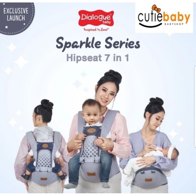 DIALOGUE HIPSEAT BABY 7IN1POSISI SPARKLE SERIES DGG1030