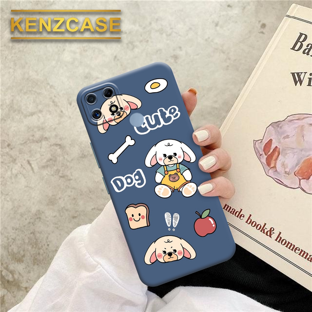 Soft case Hp REALME C25 - KENZCASE- Fashion Case Aesthetic - Silicon - Pelindung Belakang Handpone -