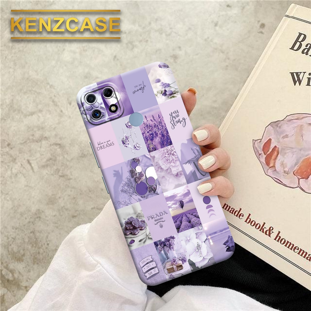 Soft case Hp REALME C25 - KENZCASE- Fashion Case Aesthetic - Silicon - Pelindung Belakang Handpone -