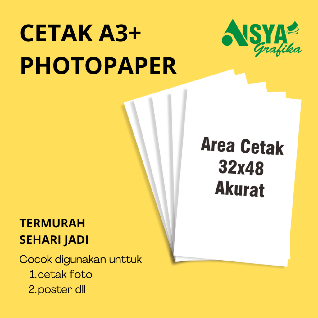 CETAK A3+ POTHOPEPER / CETAK FOTO CUSTOM /CETAK FOTO