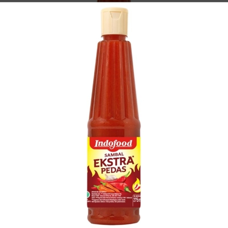 

saos pedas saus sambal extra pedas