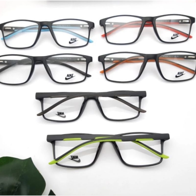 KACAMATA PRIA NIKE /FRAME SAJA /ANTIRADIASI / BLUERAY / PHOTOCROMIC / BLUECROMIC