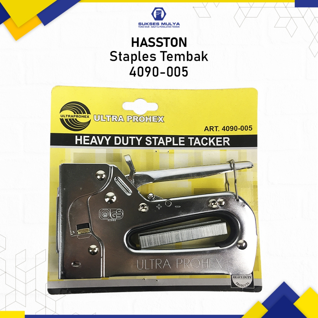 

HASSTON 4090-005 Staple Gun Set Staples Tembak Stapler 4-14 mm