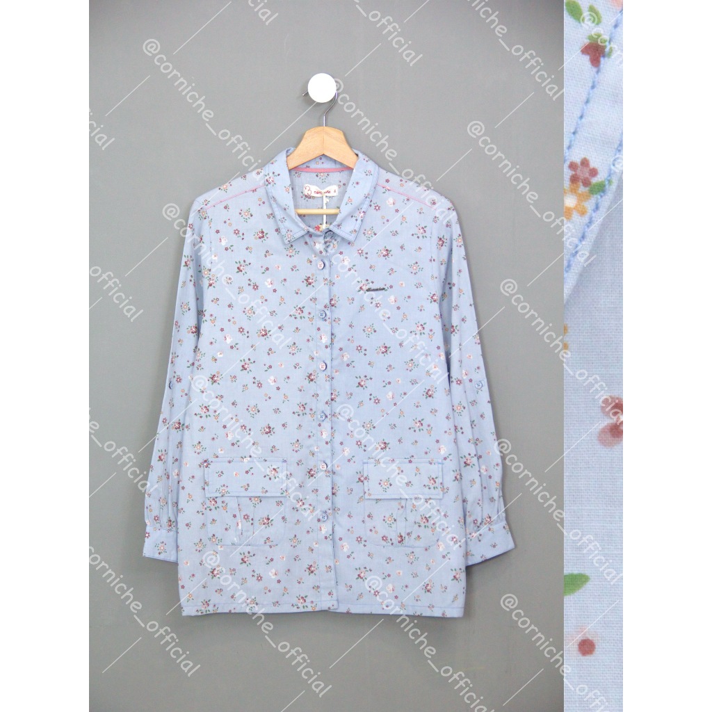 Corniche Sandrina Shirt Dusty Blue - TP231777