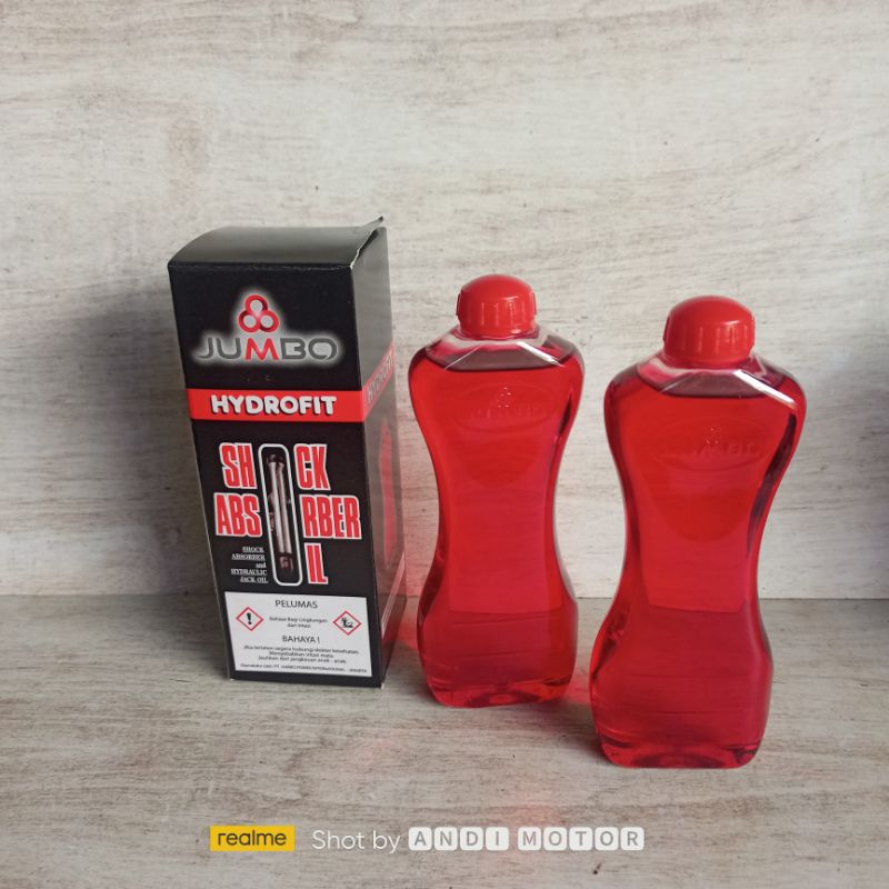 Oli shok shock depan sepeda motor Jumbo