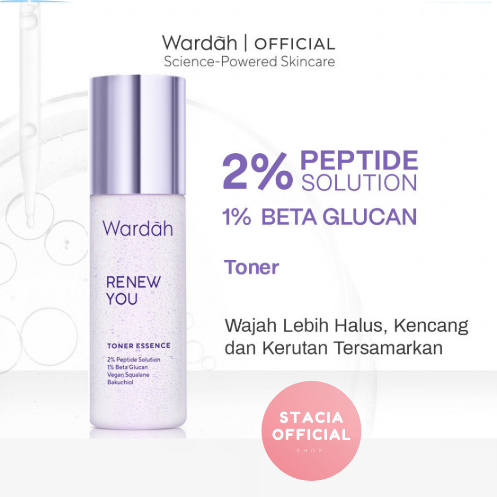 Wardah Renew You Toner Essence | Wardah Renew You Treatment Essence 50ml & 100ml