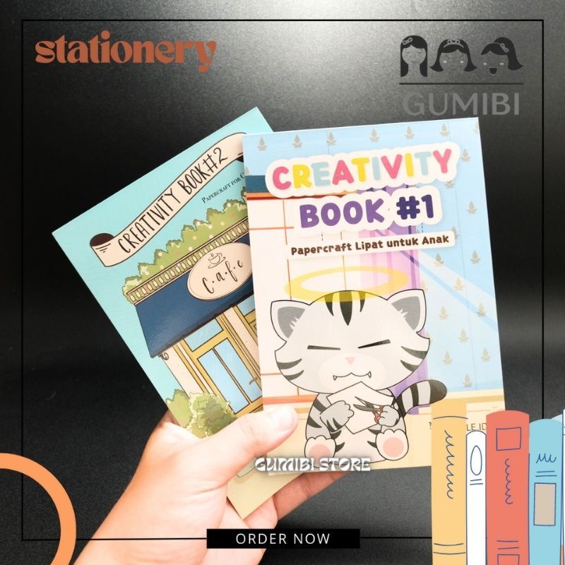 

BUKU PAPERCRAFT ORIGAMI KREATIVITAS CENTLE.ID TERMURAH BUKU KREATIVITAS ANAK