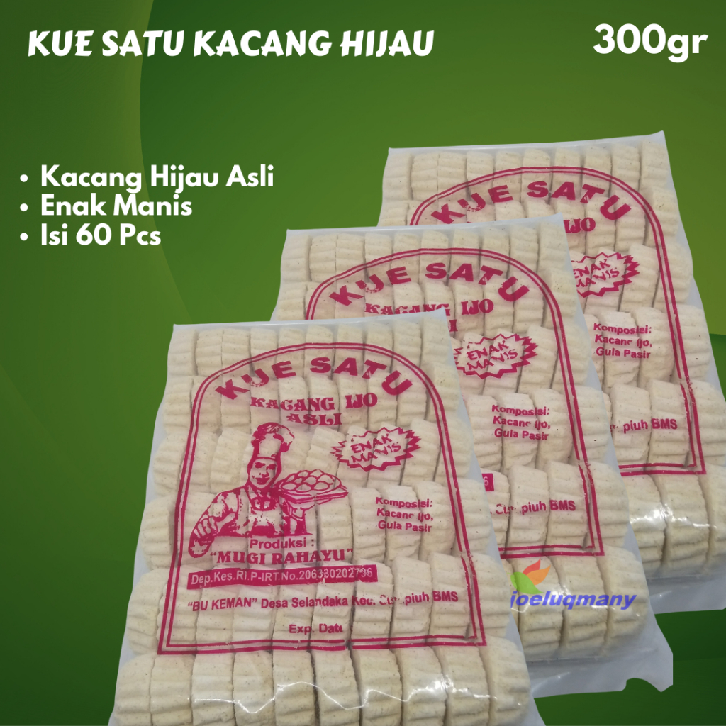 

Kue Satu Ketan / Satu Kacang Ijo Kue satru koya Asli Cemilan Enak Manis Varian
