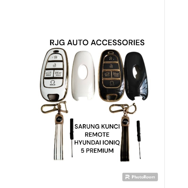 SARUNG CASING KUNCI REMOTE HYUNDAI IONIQ 5 PREMIUM GOLD