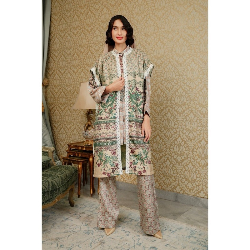 Benang Jarum - Serenity Soiree Square Outer - Nougat