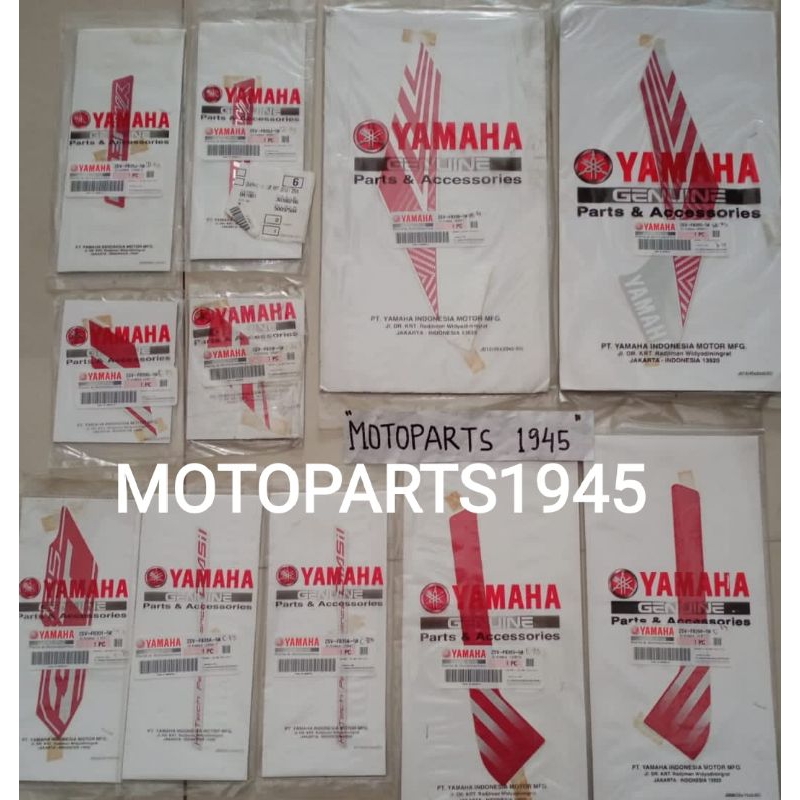 STIKER STRIPING SET YAMAHA XEON GT125 ORI YGP