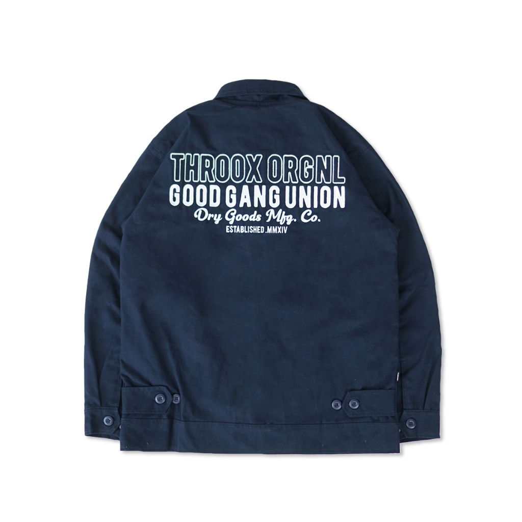 Throoxoriginal Deck Jacket Putellas Navy  || Deck Throox