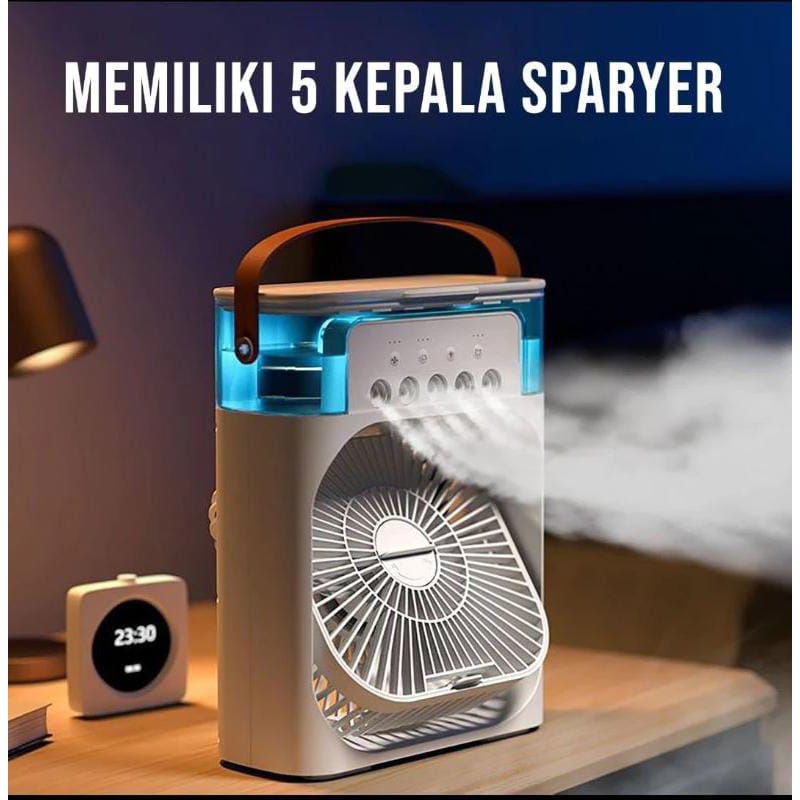 Kipas Pendingin AC Mini Air Cooler Mobil Dan Ruangan Kipas Mini Super Dingin / Kipas Angin Pelembab 