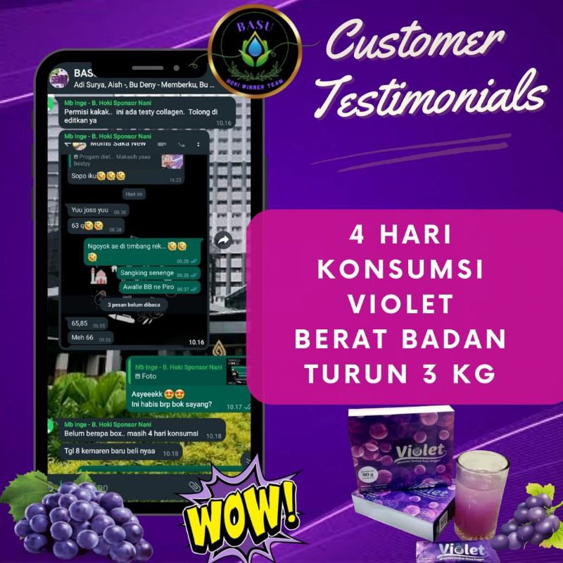 

Violetminumankesehatan