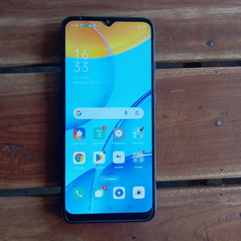 oppo A15 original ram 3/32 second