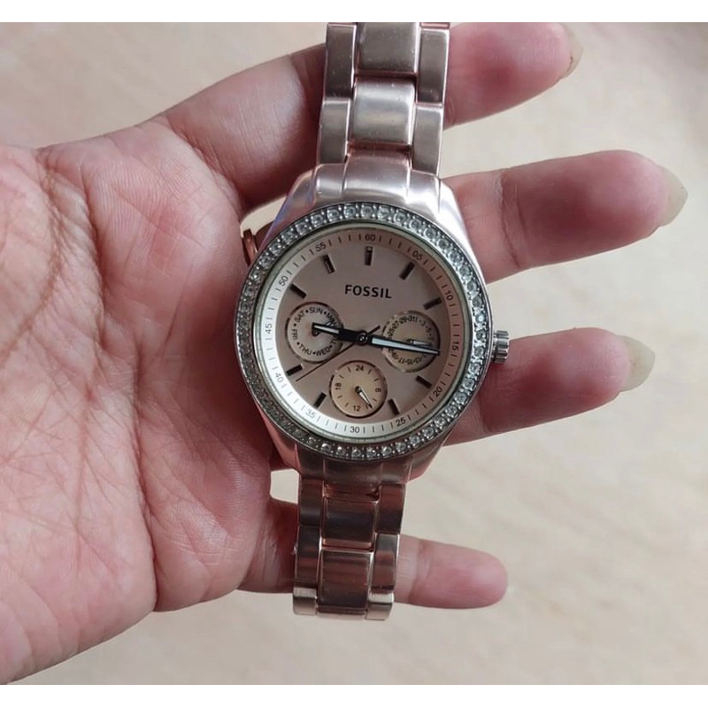 Preloved Jam Fossil ORI