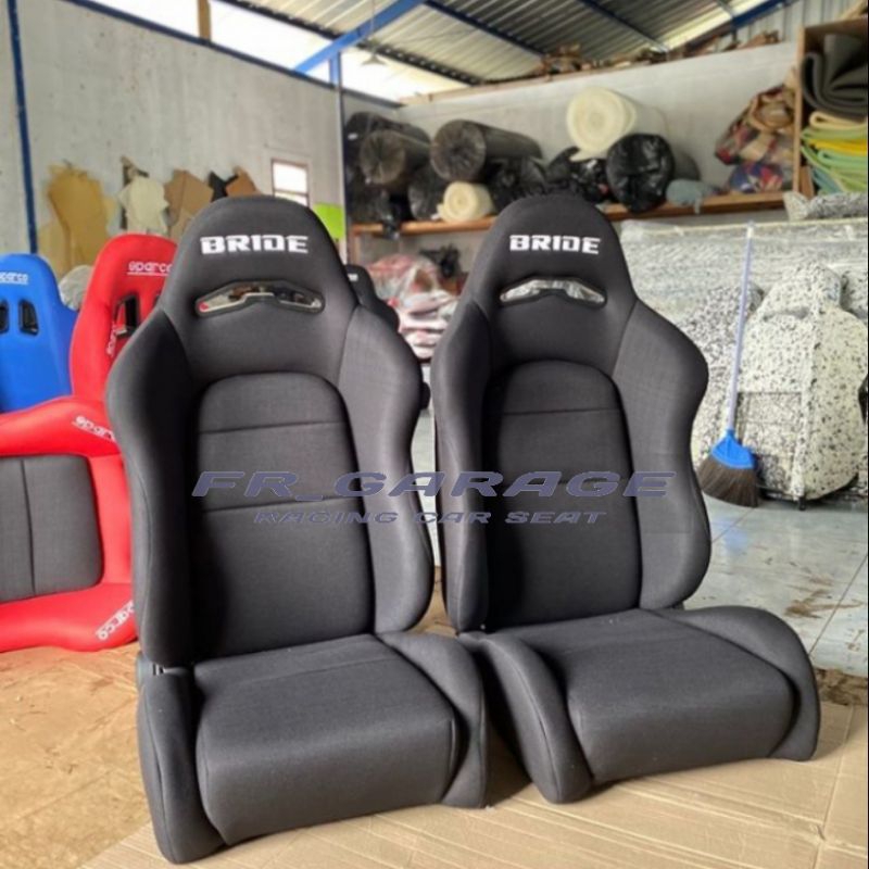 JOK MOBIL RACING BRIDE ERGO HITAM / JOK RACING MOBIL UNIVERSAL