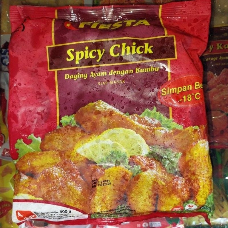 

fiesta spicy chick / paha 500g