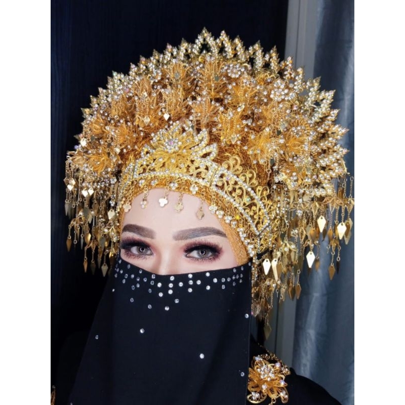 cadar pengantin cantik / cadar akad pengantin