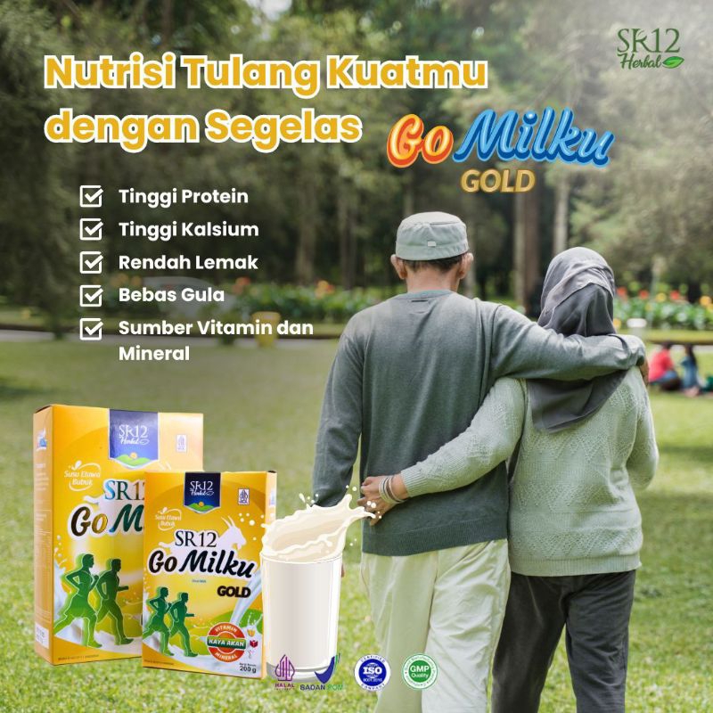 

Susu Kambing Etawa||Gomilku Gold SR12||Susu Tulang||Sendi||Susu Lansia✨