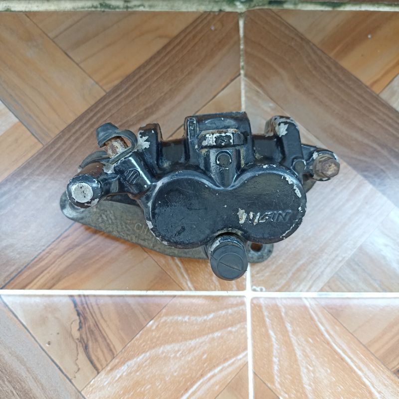 kaliper rem cakram depan Nissin kiri Honda Vario 110 old karbu vario cbs techno Original