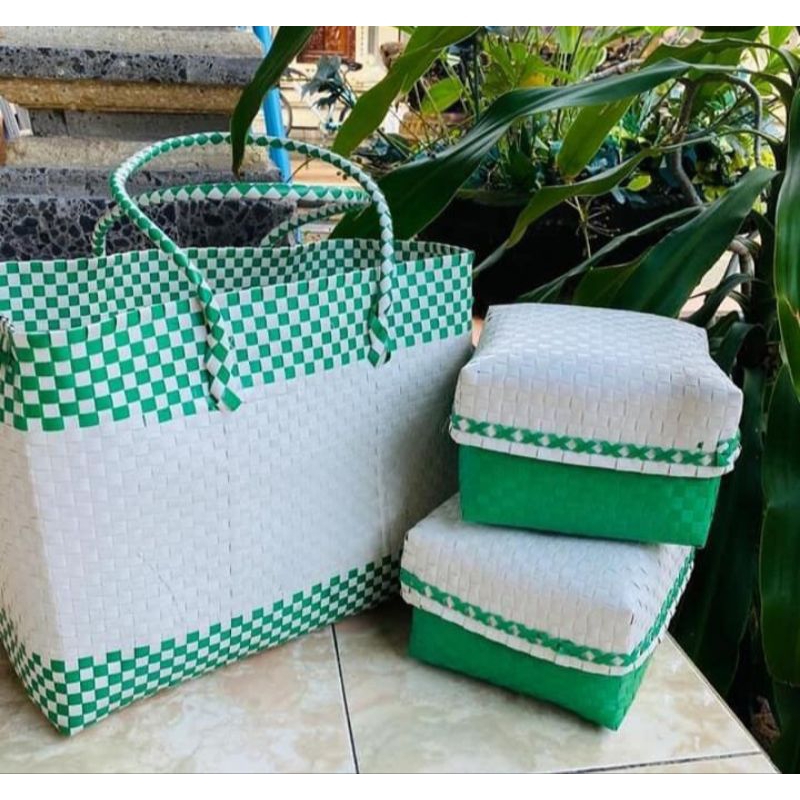 (PROMO) KEBEN SET 4 MOTIF DECO / KEBEN MURAH / KEBEN BALI / CANANG SARI