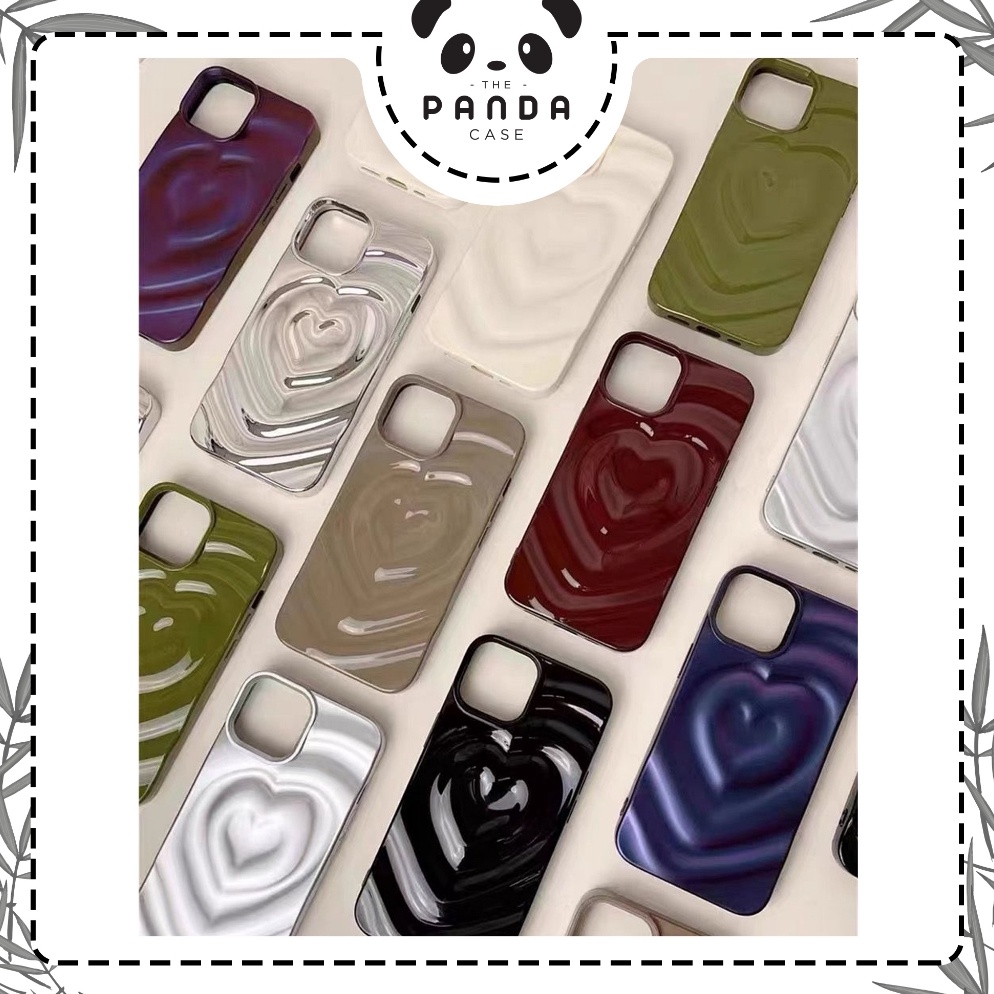 BOOMING  TPC  iPhone Case Soft Case Cool LOVE Glossy Bumper Casing Phone Case Camera Protection Shoc