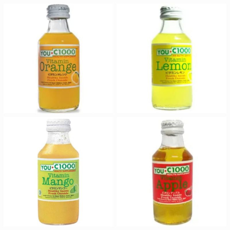 

You C 1000 Orange / You C Lemon / You C Appel / You C Mongo 140 ML