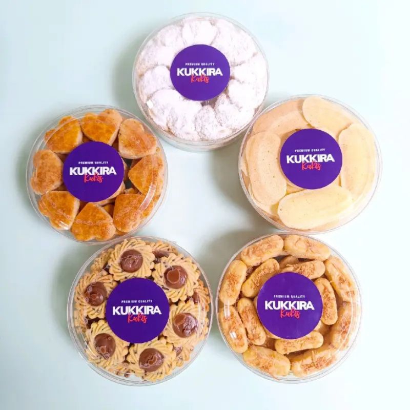 

KUKKIRA KUKIS uk toples 250gr/Kue Kering/Cookies/Kue Nastar/Kue Kastengel