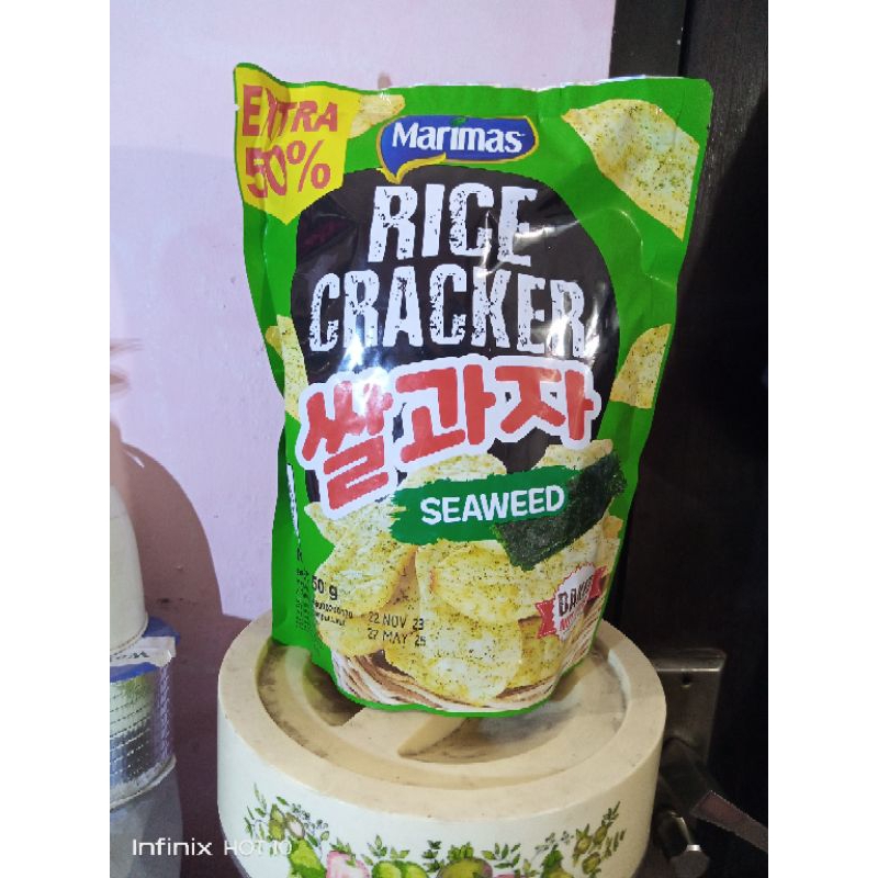 

rice crackers 50gr marimas kreker beras