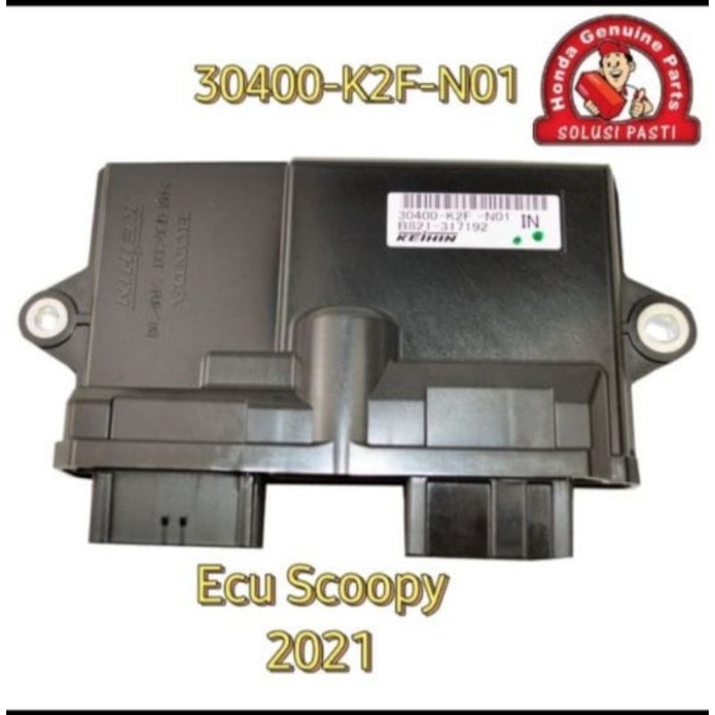 ECU ECM 30400-K2F-N01 New Scoopy K2F Keyless Asli Original