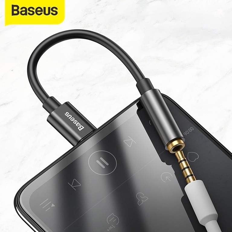 TERPERCAYA Baseus Original L54 Jack Audio Type C to 35MM AUX Converter Adaptor Tipe C Ori Adapter Ka
