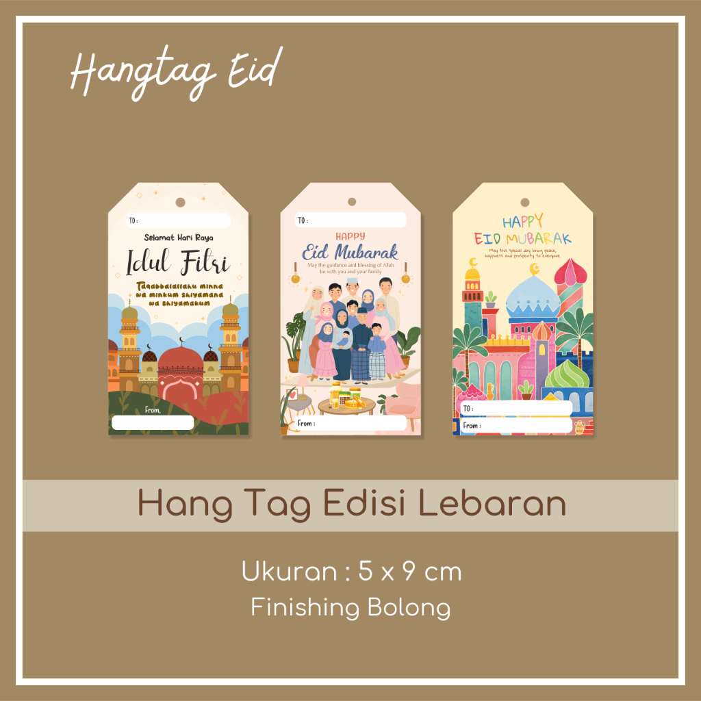 

Hang Tag Hampers Lebaran