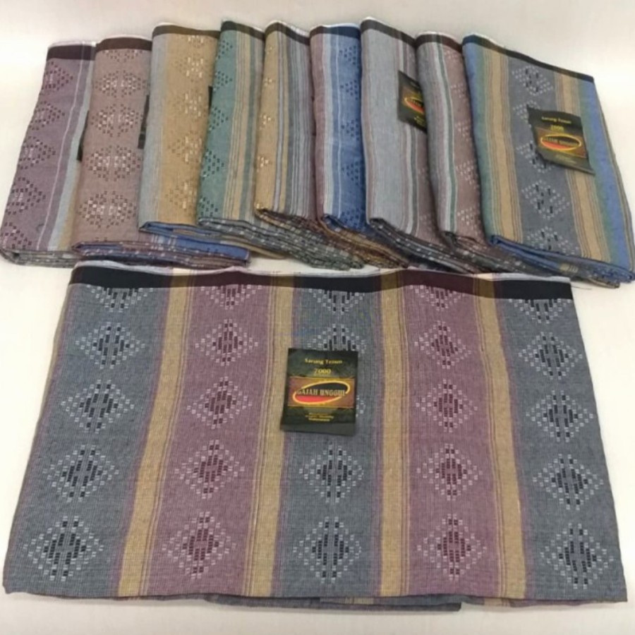 BEST SELLER SARUNG GAJAH UNGGUL DEWASA 7000 BENANG UNTUK DEWASA SARUNG GAJAH UNGGUL TENUN DOBY 7000