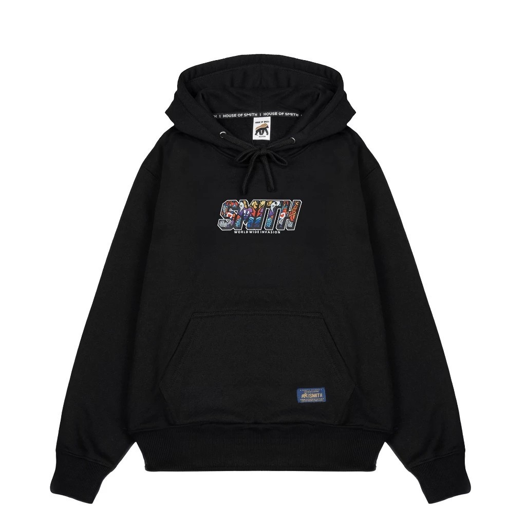 hoodie cowok bahan tebal Hoodie pria distro aesthetic warna Hitam Sweater hodie distro aesthetic