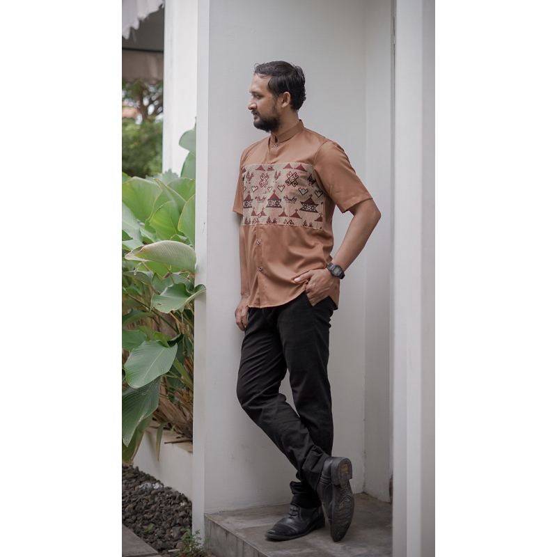 baju batik koko pria lengan pendek & lengan panjang
