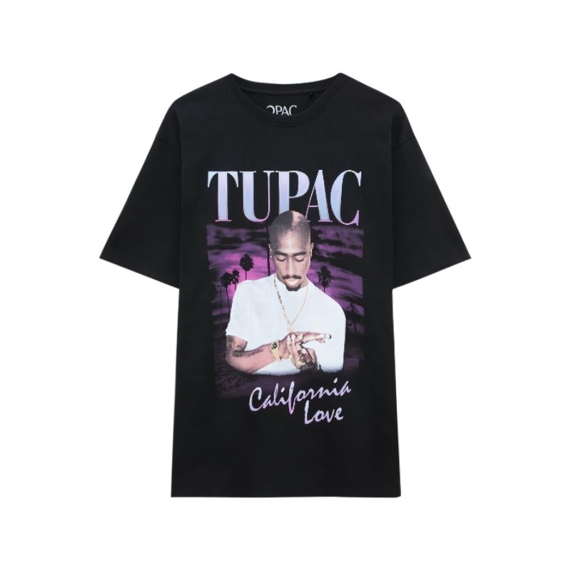 Tshirt Pull&Bear Tupac California Love ORIGINAL 100%