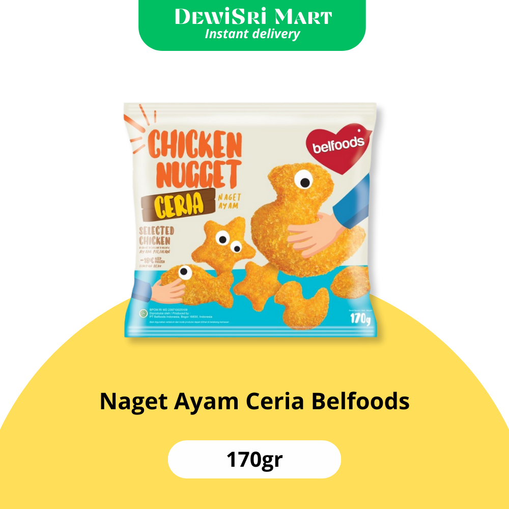 

Nuget Ceria belfoods 170gr - Dewi Sri Mart