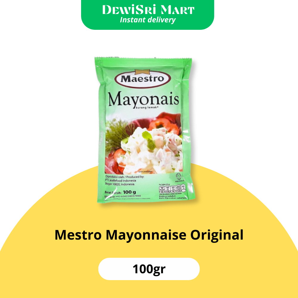 

Maestro mayonaise original 100gr - Dewi Sri Mart