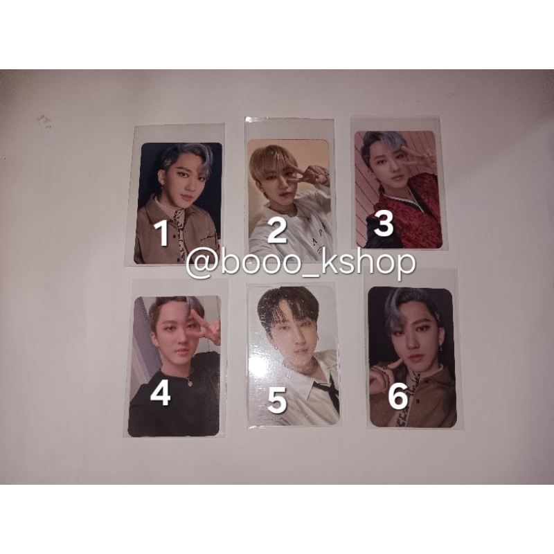 Stray Kids Changbin benefit photocard