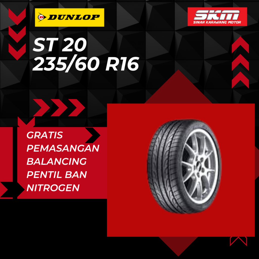 BAN MOBIL DUNLOP ST 20 235/60 R16