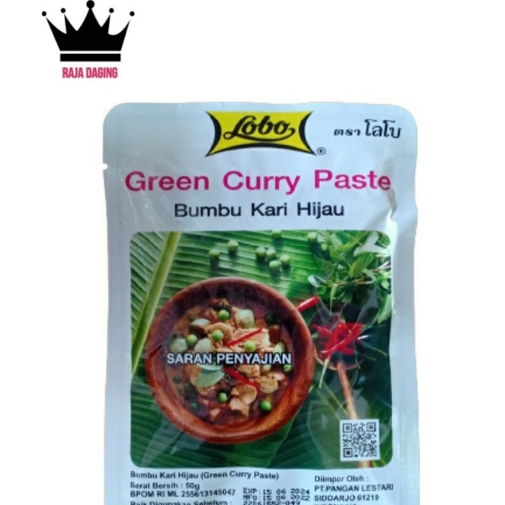 

Lobo Green Curry Thailand @50gr